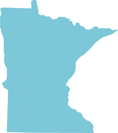 Minnesota state graphic