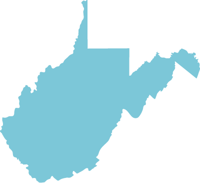 West Virginia state graphic